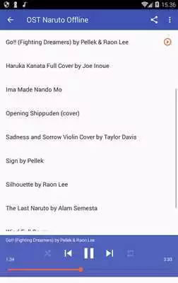 Play OST Naruto Offline Fans Cover With Lyric