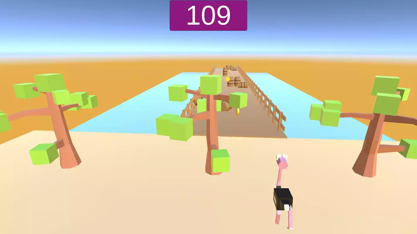 Play Ostrich Run-African Adventures