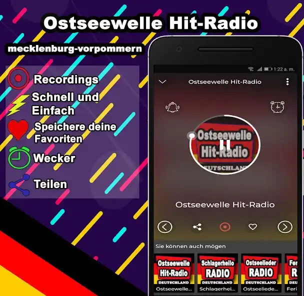 Play Ostseewelle Hitradio Mecklenburg-Vorpommern Live  and enjoy Ostseewelle Hitradio Mecklenburg-Vorpommern Live with UptoPlay