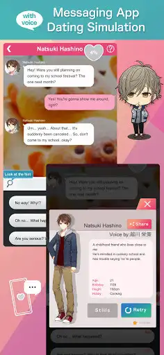 Play Otome Chat Connection as an online game Otome Chat Connection with UptoPlay