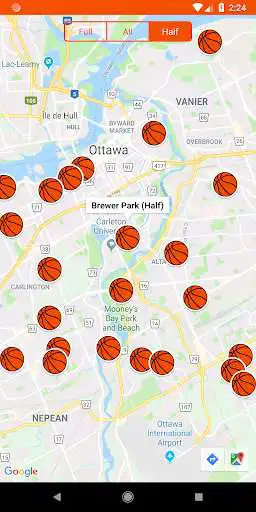 Play Ottawa Basketball Courts  and enjoy Ottawa Basketball Courts with UptoPlay
