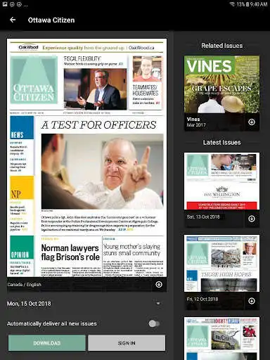 Play Ottawa Citizen ePaper  and enjoy Ottawa Citizen ePaper with UptoPlay