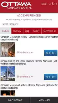 Play Ottawa Tourism Reservations