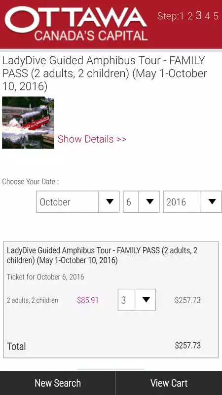 Play Ottawa Tourism Reservations
