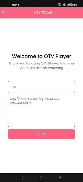 Play OTV Player as an online game OTV Player with UptoPlay