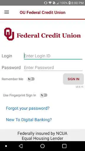 Play APK OUFCU Mobile  and enjoy OUFCU Mobile with UptoPlay com.homecu.oufcu