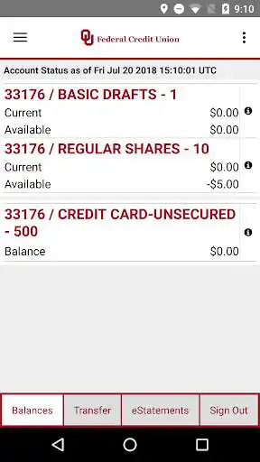 Play APK OUFCU Mobile  and enjoy OUFCU Mobile with UptoPlay com.homecu.oufcu