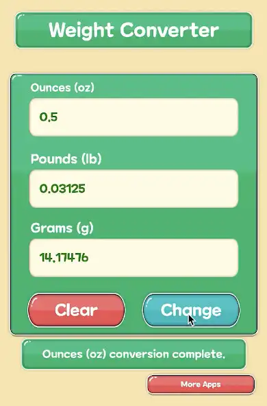 Play Ounces Pounds Grams Converter as an online game online Ounces Pounds Grams Converter with UptoPlay Play Ounces Pounds Grams Converter as an online game Ounces Pounds Grams Converter with UptoPlay