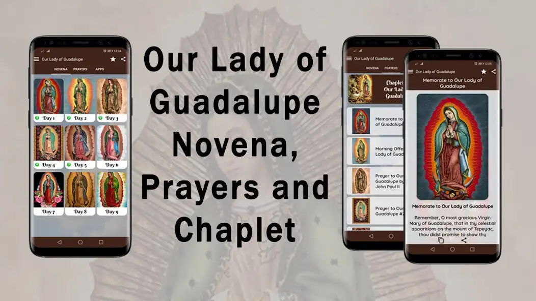 Play Our Lady of Guadalupe Prayers, Novena and Chaplet  and enjoy Our Lady of Guadalupe Prayers, Novena and Chaplet with UptoPlay