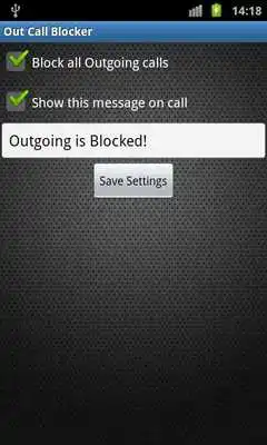 Play Out Call Blocker