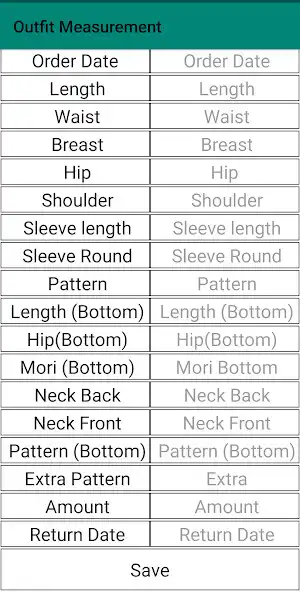 Play Outfit Measurement  and enjoy Outfit Measurement with UptoPlay