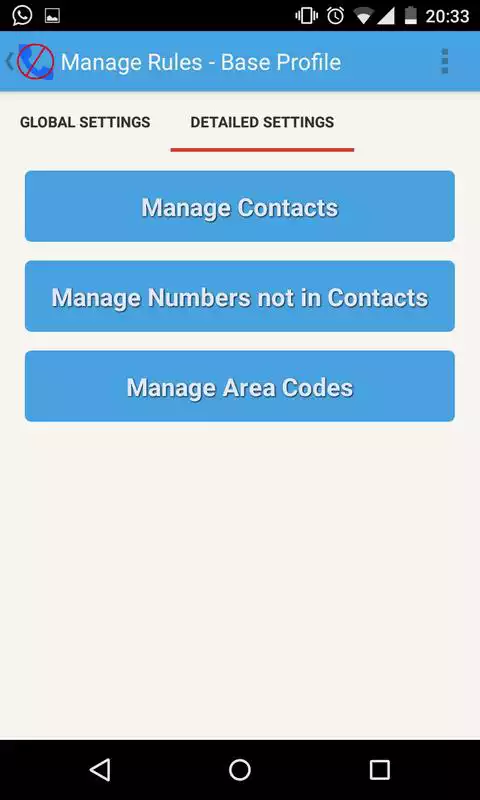 Play Outgoing Calls Control