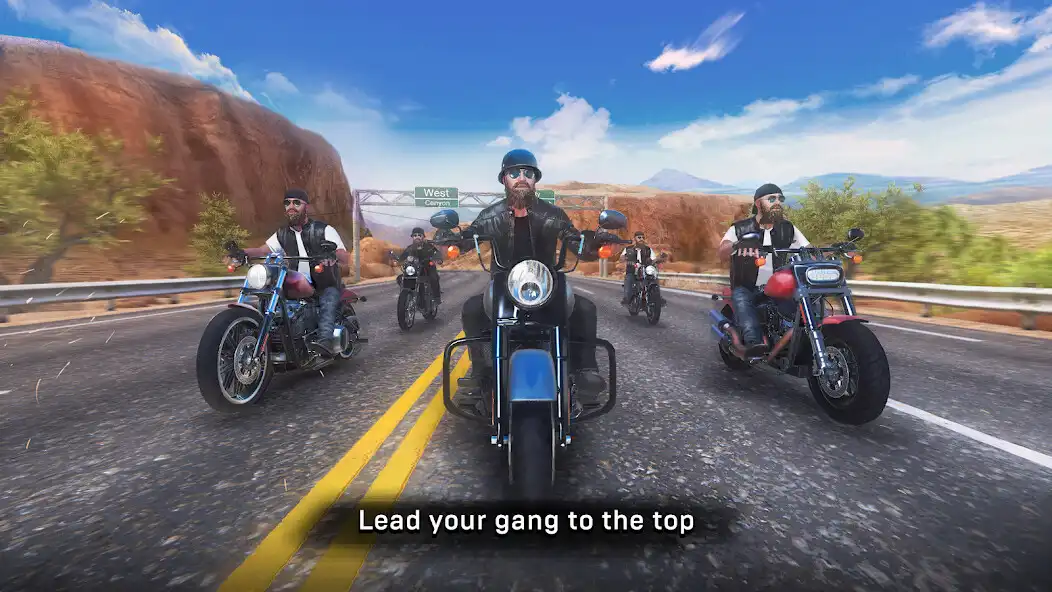 Play Outlaw Riders: Biker Wars as an online game Outlaw Riders: Biker Wars with UptoPlay