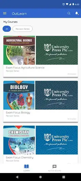 Play OutLearn- University Press Plc as an online game OutLearn- University Press Plc with UptoPlay