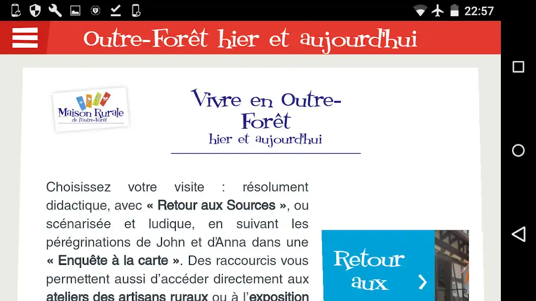 Play Outre-Forêt hier et aujourdhu  and enjoy Outre-Forêt hier et aujourdhu with UptoPlay