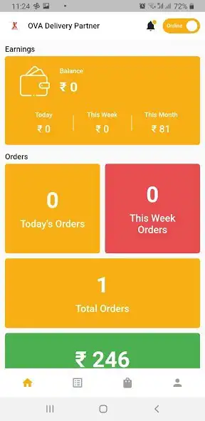 Play OVA - Delivery Partner App as an online game OVA - Delivery Partner App with UptoPlay