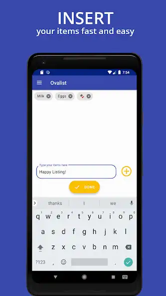 Play Ovalist - Simple Checklist Maker as an online game Ovalist - Simple Checklist Maker with UptoPlay