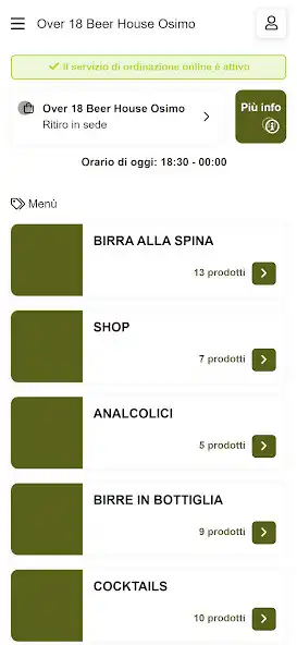 Play Over 18 Beer House Osimo as an online game Over 18 Beer House Osimo with UptoPlay
