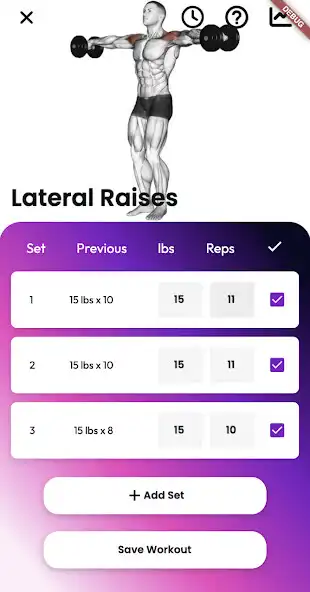 Play Overload Workout Tracker as an online game Overload Workout Tracker with UptoPlay