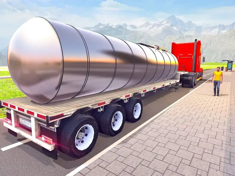 Play Oversize Cargo Truck Simulator as an online game Oversize Cargo Truck Simulator with UptoPlay