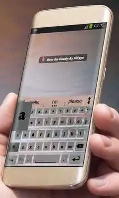 Play Over the cloudy sky AiType