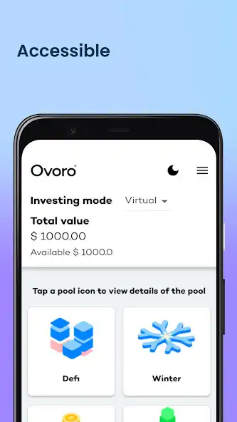 Play Ovoro - Easy crypto investing as an online game Ovoro - Easy crypto investing with UptoPlay