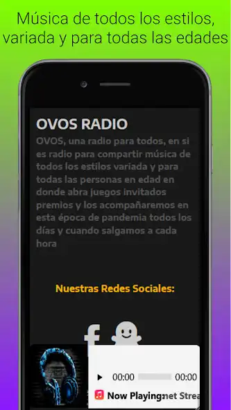 Play Ovos Radio as an online game Ovos Radio with UptoPlay