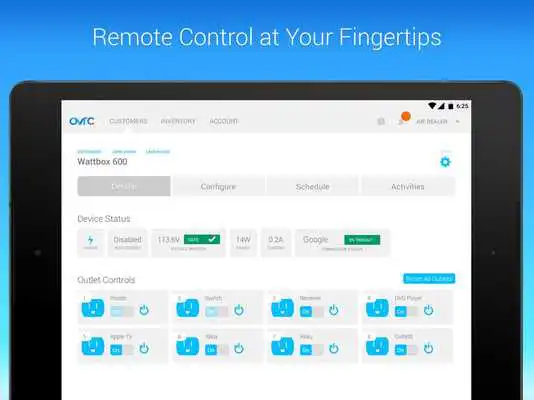 Play OvrC for tablets