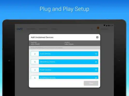 Play OvrC for tablets