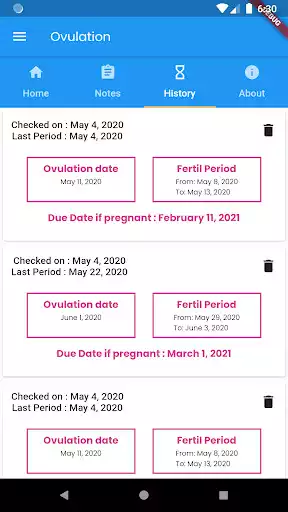 Play Ovulation Calculator as an online game Ovulation Calculator with UptoPlay
