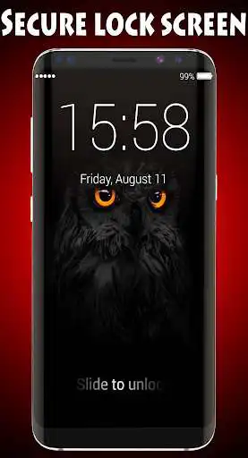 Play Owl Lock Screen  Wallpaper  and enjoy Owl Lock Screen  Wallpaper with UptoPlay