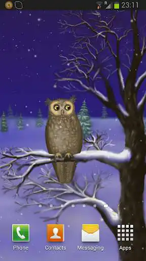 Play APK Owl of a Season Live Wallpaper  and enjoy Owl of a Season Live Wallpaper with UptoPlay com.tripod.dojinc.owl.full