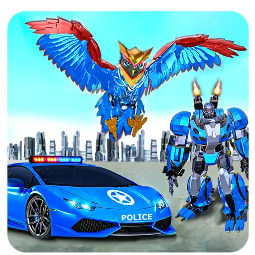 Play Owl Robot Car Transform Games APK