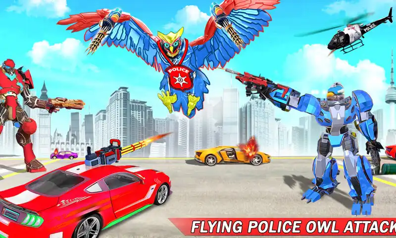Play Owl Robot Car Transform Games  and enjoy Owl Robot Car Transform Games with UptoPlay