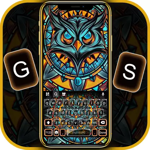 Play Owl Totem Keyboard Background APK