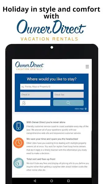 Play Owner Direct Vacation Rentals  and enjoy Owner Direct Vacation Rentals with UptoPlay