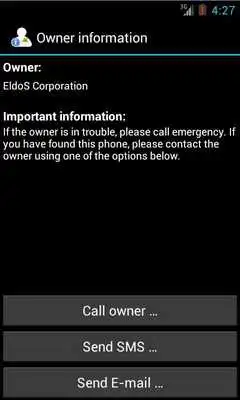 Play Owner Info Widget Play Owner Info Widget
