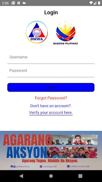 Play OWWA Mobile as an online game OWWA Mobile with UptoPlay