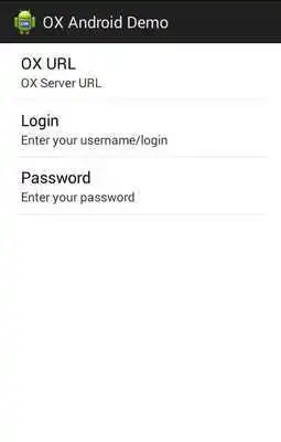 Play OX Android Demo