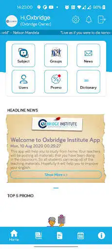 Play Oxbridge Institute  and enjoy Oxbridge Institute with UptoPlay
