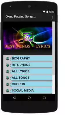 Play Oxmo Puccino Songs  Lyrics.