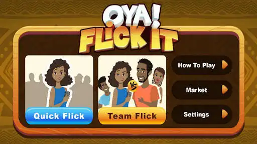 Play Oya! Flick It  and enjoy Oya! Flick It with UptoPlay
