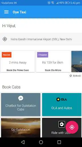 Play Oye Taxi - Book cheapest cabs in India