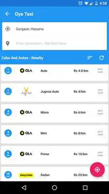 Play Oye Taxi - Book cheapest cabs in India