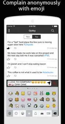 Play OyVey - Complain Anonymously