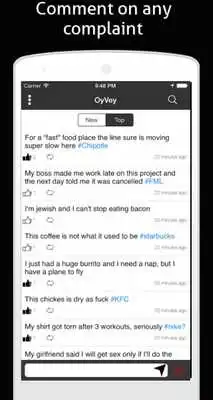 Play OyVey - Complain Anonymously