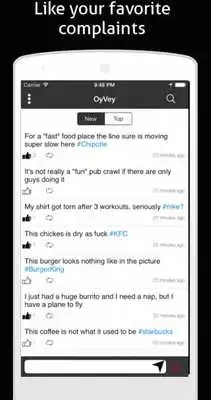 Play OyVey - Complain Anonymously