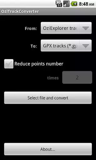Play OziTrackConverter  and enjoy OziTrackConverter with UptoPlay