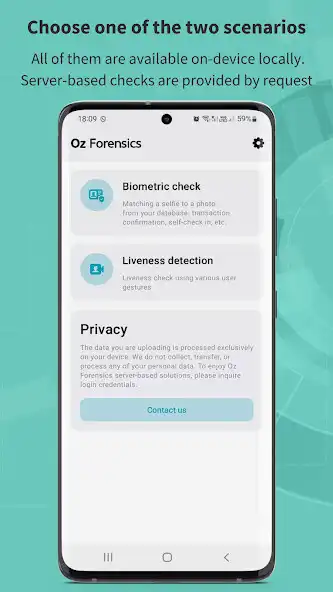 Play Oz Liveness Demo Application as an online game Oz Liveness Demo Application with UptoPlay