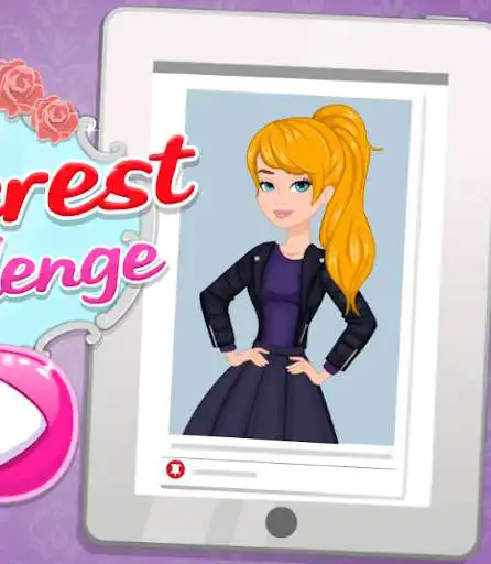 Play APK Ozm Girl Dress Challenge  and enjoy Ozm Girl Dress Challenge with UptoPlay com.girlsstudio.pinterestchallenge